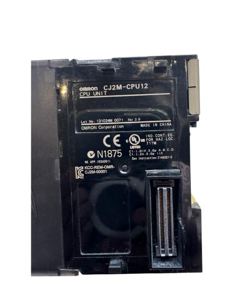 OMRON CJ2M-CPU12 (Refurbished & Tested)